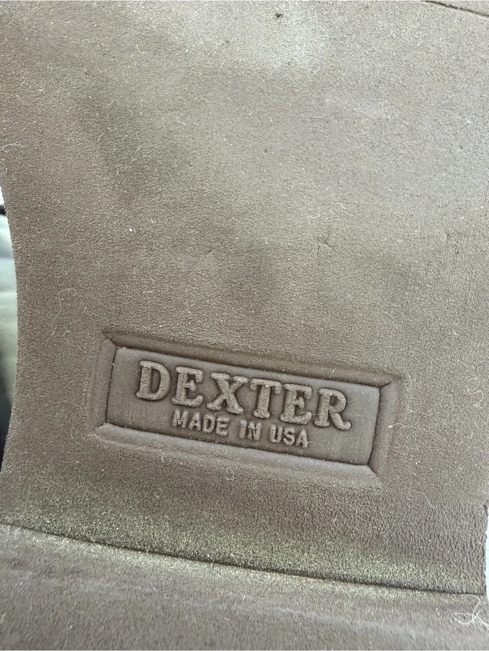 Vintage Dexter Made USA Men’s 9.5 Brown Leather Wingtip Oxford Dress Shoes